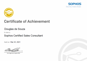 Sophos Certified Sales Consultant - Douglas