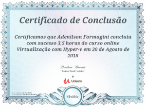 Virtualização com Hyper-V