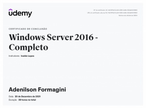 Windows Server 2016 Completo - Adenilson