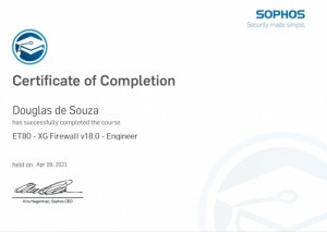 Sophos XG Firewall v18.0 - Engineer - Douglas